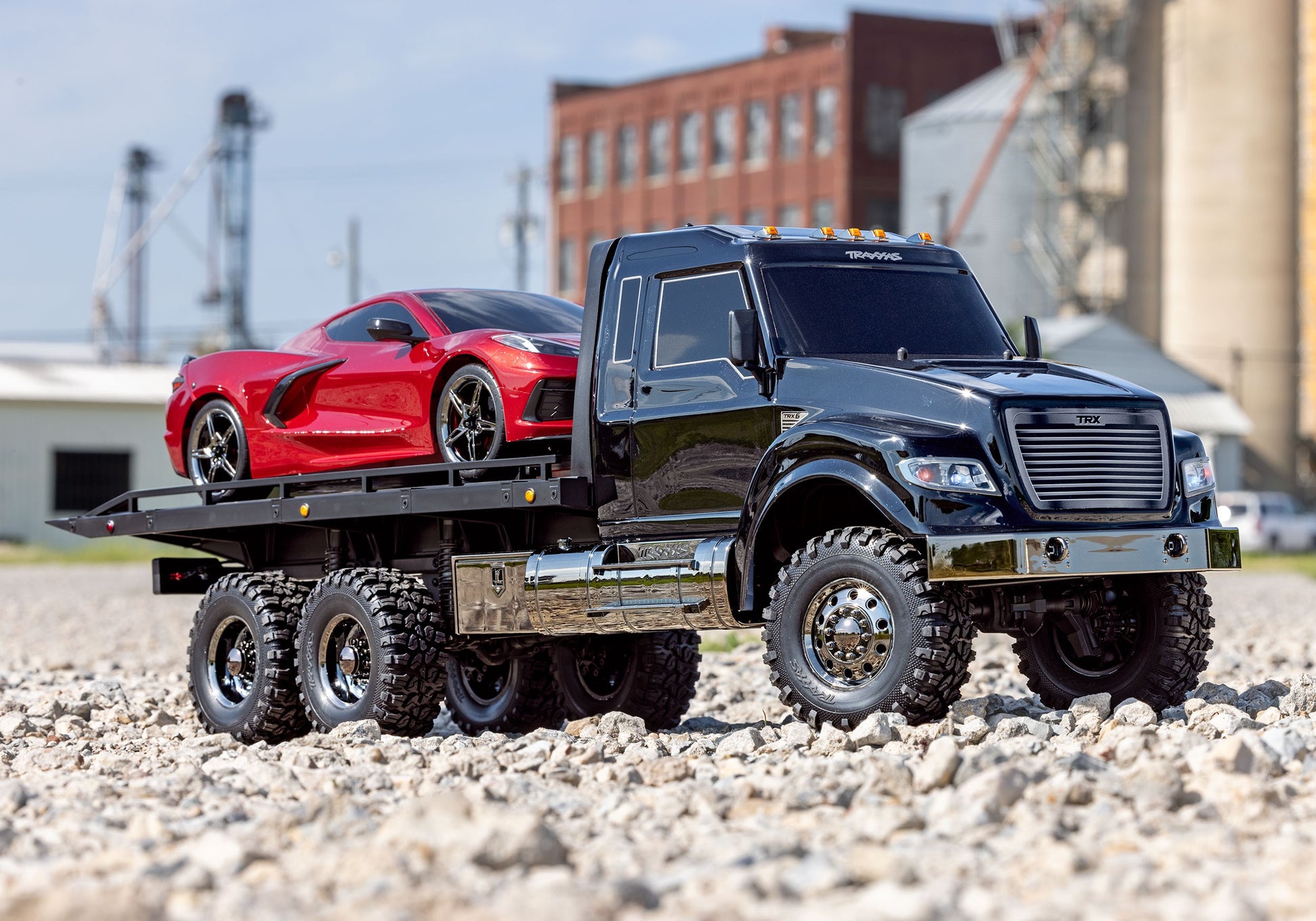 Traxxas FLATBED TRX-6 Truck 1:10 6WD EP RTR ULTIMATE RC HAULER - BLACK - 88086-4BK - RCXX - RC Racing Shop | RC Models | Tuning & Spare Parts for Professionals